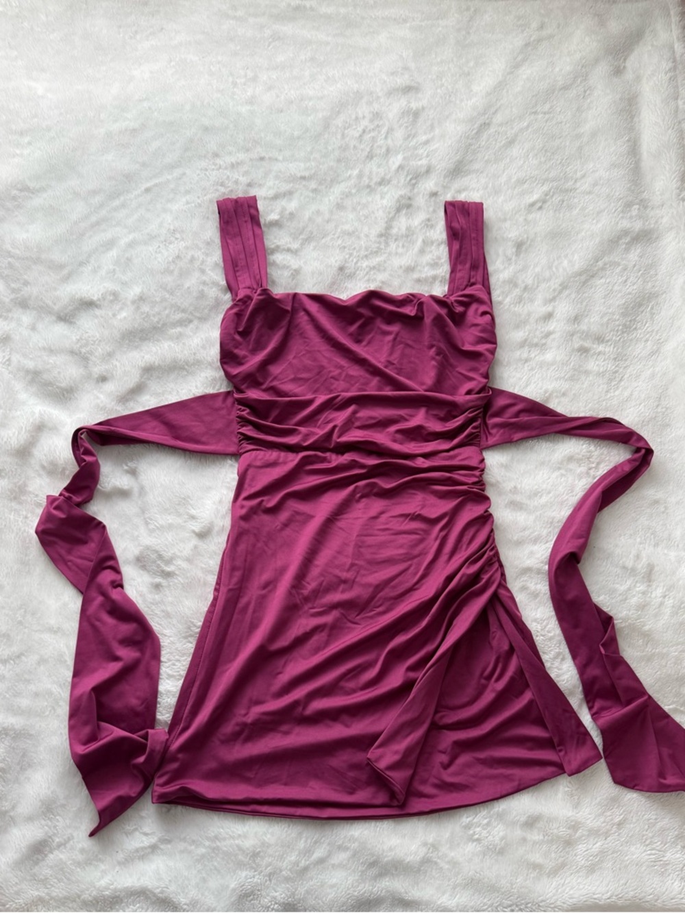 Lucy in the Sky Magenta Bodycon Dress